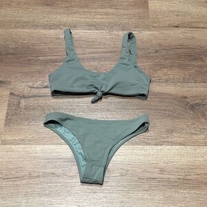 Green Bikini Set